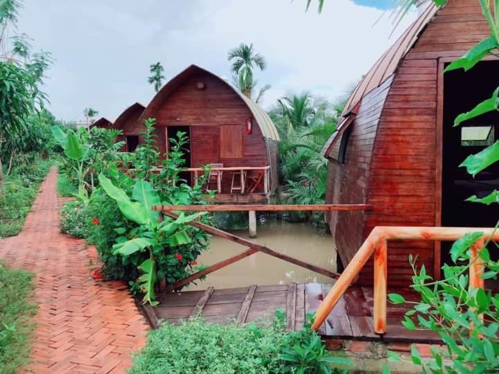 Hong Thai River Side Homestay Ben Tre Exterior foto