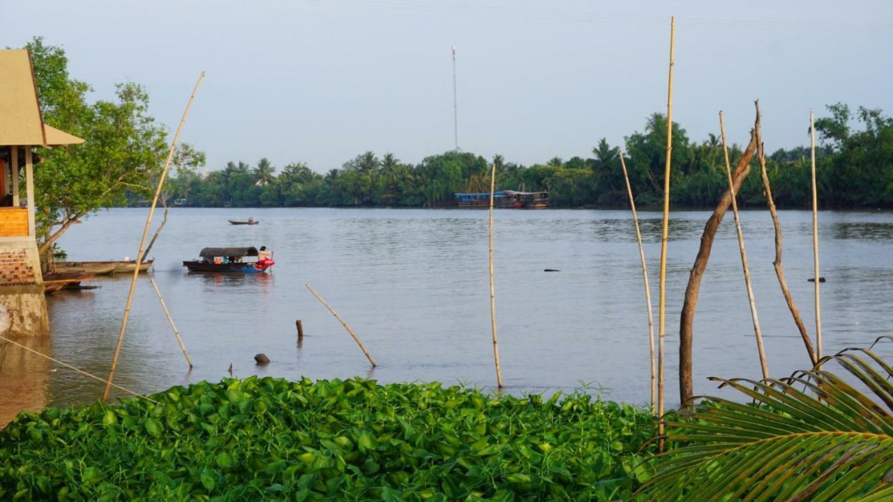 Hong Thai River Side Homestay Ben Tre Exterior foto